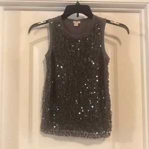 ⭐️J Crew sequin tank top!⭐️